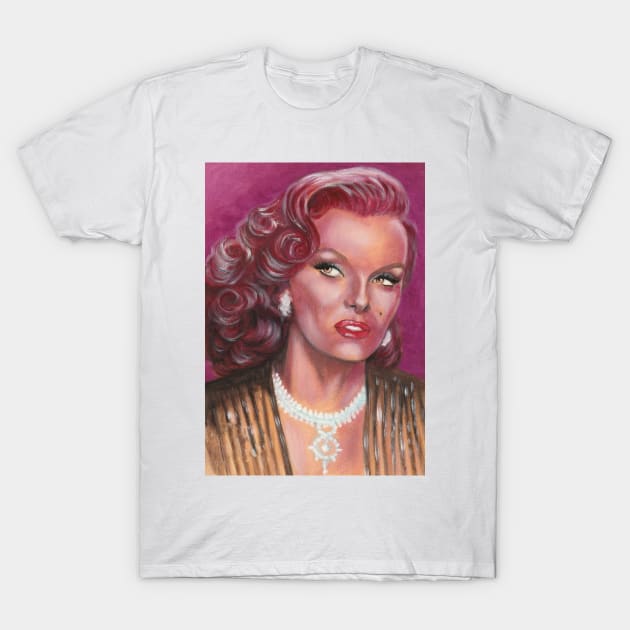 Jane Russell T-Shirt by Svetlana Pelin